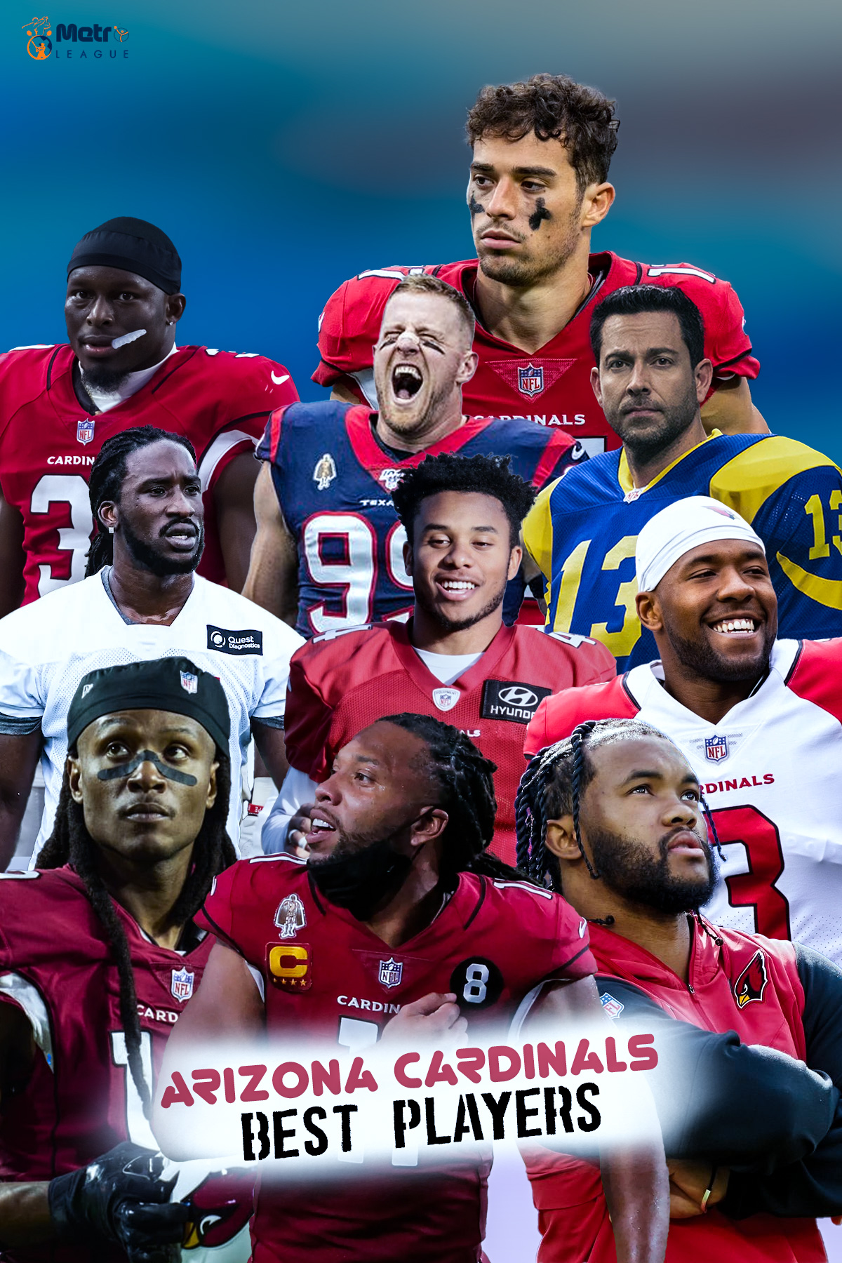 Arizona Cardinals Best Players of Alltime Metro League