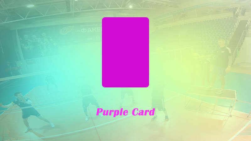 Purple-Card-In-Volleyball
