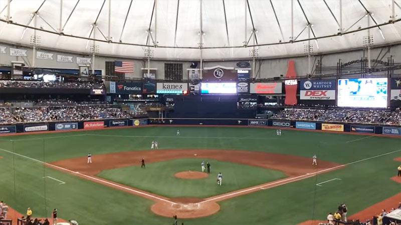 Why is Tropicana Field Tilted and Why Can't It Be Removed? - TSR