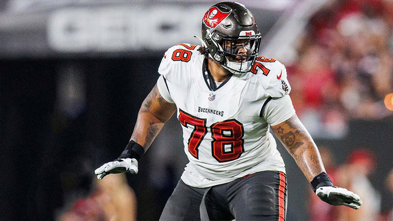 Tristan Wirfs Earns All-Pro Honors for Second Straight Season