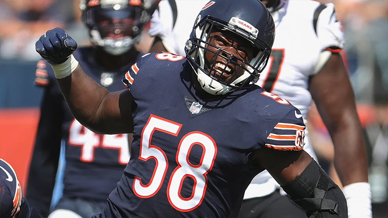 Potential Trade Destinations for Bears LB Roquan Smith