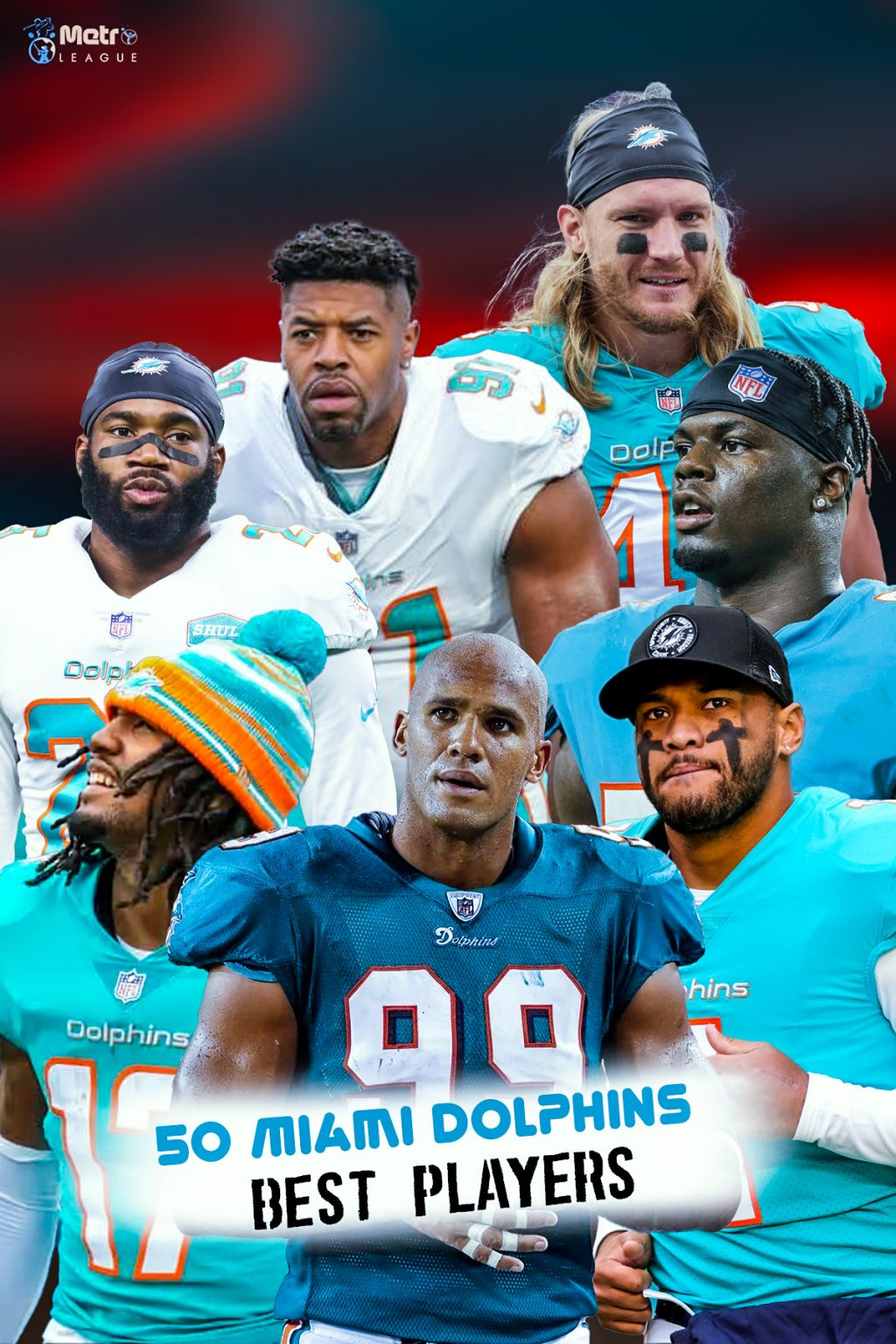 50 Miami Dolphins Best Players of All Time Metro League