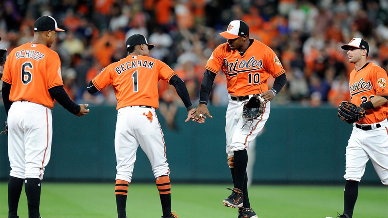 BALTIMORE ORIOLES: Unveiling of New Orange Jerseys and Cartoon Bird Logo